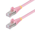 StarTech.com 1ft Pink CAT6a Ethernet Cable, Snagless RJ45, 100W PoE++, 27AWG by StarTech