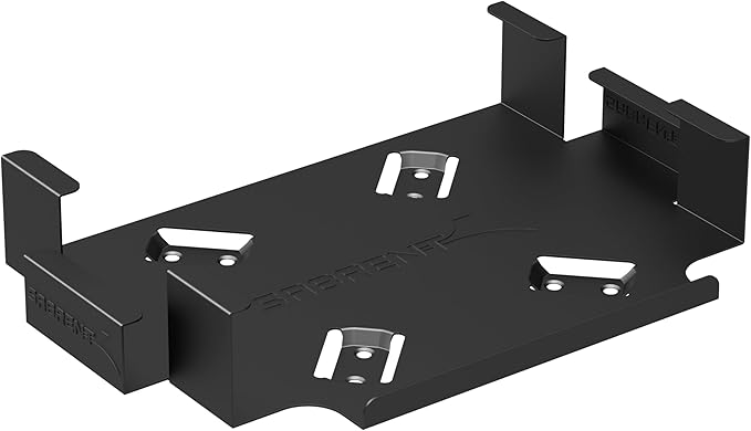 SABRENT Mac mini VESA Mount/Wall Mount/Under Desk Mount [Black] (BK-MABM)