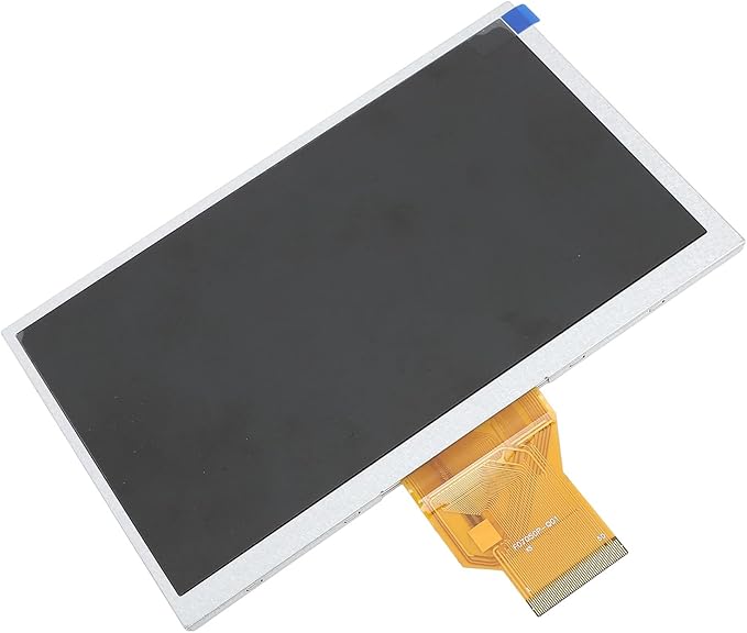 aqxreight 7 Inch LCD Display Module 50Pin RGB 800x480 Resolution TFT LCD Screen with 7" Landscape Design for Home Appliance Industrial Control