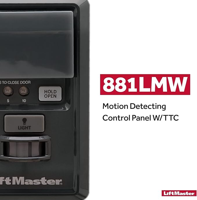 LiftMaster Garage Door Openers 881LMW Motion Detecting Control Panel W/TTC - Image 2
