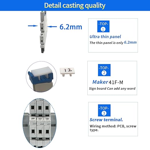 Electromagnetic Relay 24V DC/ 24V AC SPDT 6A with LED Indicator, Socket Base, DIN Rail, Ultra Thin 6.2mm, UL CE VDE Certification
