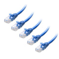 Cable Matters 10Gbps 5-Pack Snagless Cat 6 Ethernet Cable - 8ft by CableMatters
