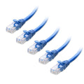 Cable Matters 10Gbps 5-Pack Snagless Cat 6 Ethernet Cable - 4ft by CableMatters