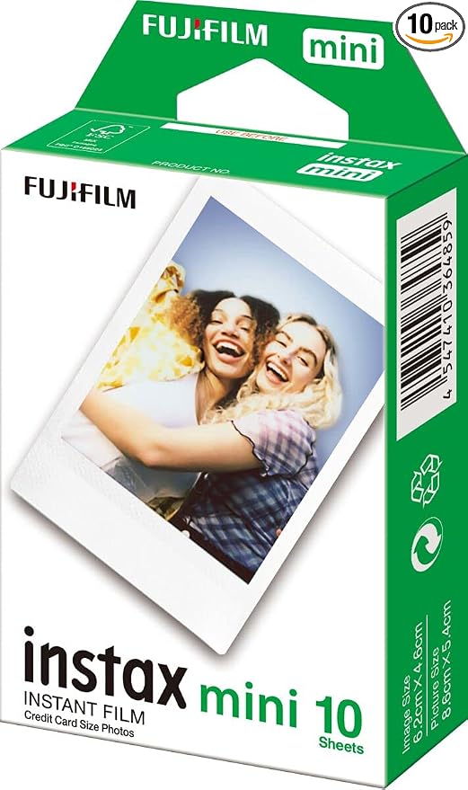 Fujifilm Instax Mini Film Single Pack 10 Sheets per Pack by instax