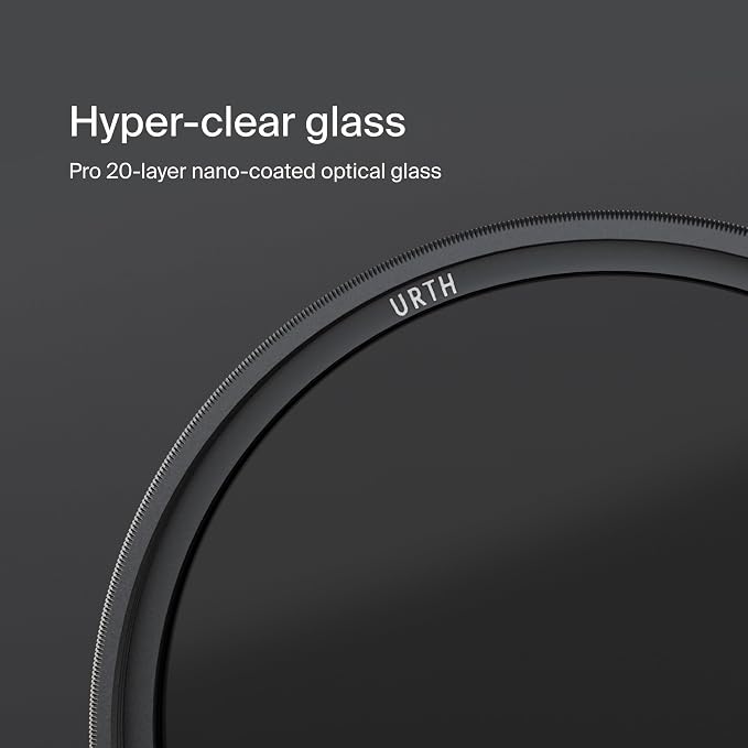 Urth 39mm Soft Graduated ND8 Lens Filter — 3-Stop, HD Optical Glass 20-Layer - Image 3