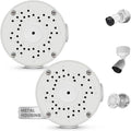 Metal Universal Bullet Security Camera Junction Box, Mount Bracket Base by KURIAUDDO
