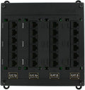 Leviton Twist and Mount Patch Panel, 12 CAT 5e ports and 12 CAT 6 ports by Leviton