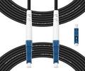 Fibergaga-5M OS2 LC to LC Fiber Optic Cable Outdoor Armored, Single Mode by Fibergaga