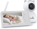 Baby Monitor with Camera and Audio, Secure FHSS Connection, Night Vision by CUKIY