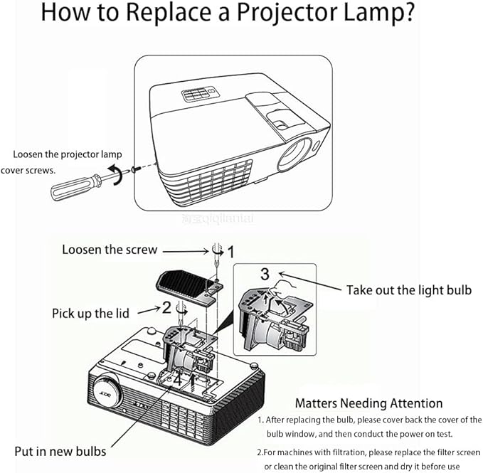 Migokrust Genuine Original Replacement Projector Lamp/Bulb with Housing for Panasonic ET-LAA310 Projector-(OEM Bulb Inside)