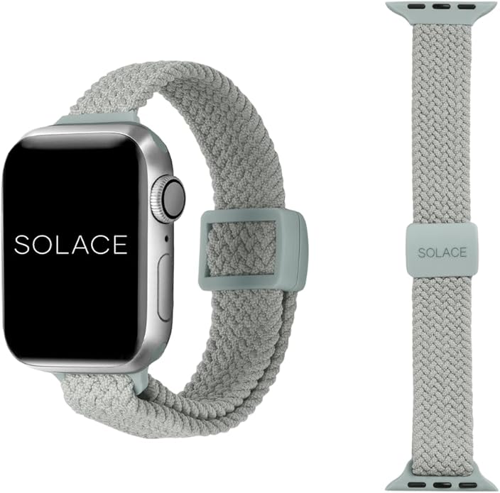 Solace Bands Imperium Adapt Wide Adjustable Nylon Braided Watch Band by SolaceBand