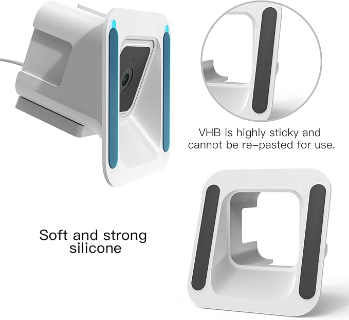 Window Mount for Wyze Cam V3/V3 Pro/V4, Adjustable Angle Tilt, No Screws - Image 5