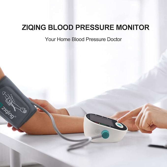 Blood Pressure Monitor, Bp Monitor with 2 Cuffs, The Universal and Extra Large Cuff(22-44cm&38-55cm) - 2 * 99 Sets of Memory for Home Use