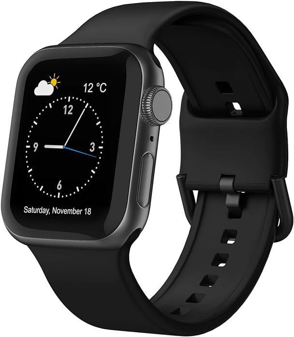 Sport Band Compatible with Apple Watch Bands 49mm 46mm 45mm 44mm 42mm 41mm 40mm by Recoppa