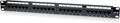 Intellinet 24 Port Cat5e Network Patch Panel Wall Mount– 1U Rack Height by IntellinetNetworkSolutions
