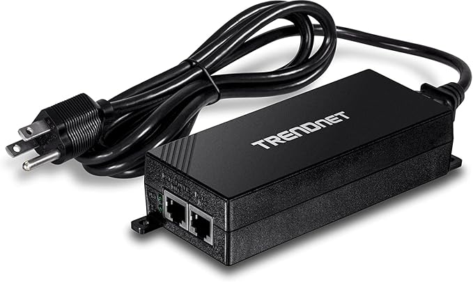 TRENDnet Gigabit Power Over Ethernet Plus Injector, PoE+ Power Network by TRENDnet