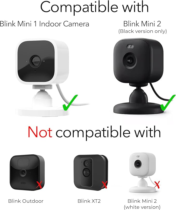 Wasserstein Alarm Clock Case for Blink Mini - Image 2