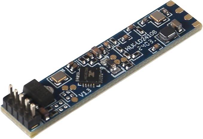XIITIA 3pcs HLK-LD2410B-P Human Presence Radar Module with Pins Bluetooth LD2410B LD2410 Human Radar Sensor Board with 10Pin 20CM Cable