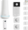 SimpliSafe 11 Piece Wireless Home Security System Gen 3 with Wireless Indoor HD Camera - Optional 24/7 Professional Monitoring - No Contract - Compatible with Alexa and Google Assistant,White