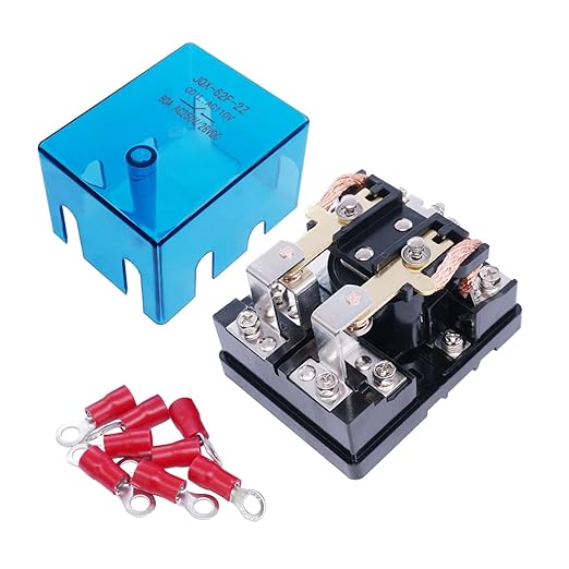 TWTADE/JQX-62F-2Z Coil Voltage AC 110V 80A DPDT Electronmagnetic Relay,High Power Relay AC 110V