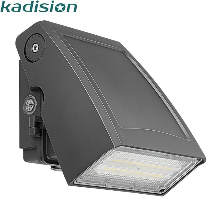 kadision 30W LED Wall Pack Light with Dusk-to-Dawn Photocell, 0-90° Adjustable Full Cutoff Outdoor Wall Light for House Yard Garage, 3900lm 5000K Daylight 100-277V ETL Listed