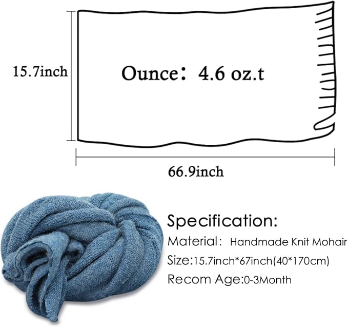 Newborn Photography Props Swaddle Newborn Wraps - Image 6