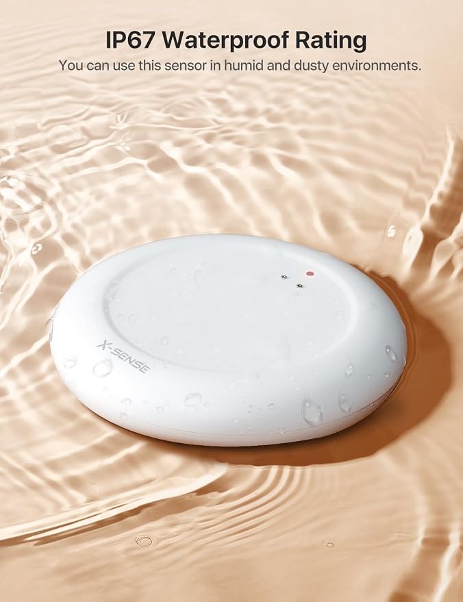 X-Sense Wi-Fi Water Leak Detector, 3 SWS0A Water Sensors - Image 8