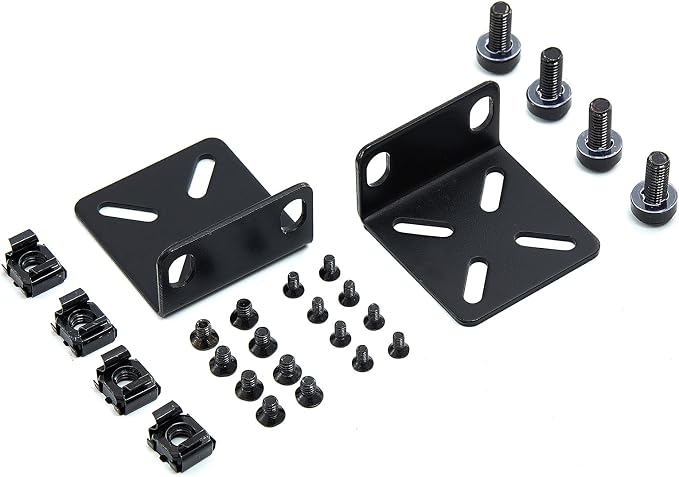 Rack Mount Kit Universal 1U Rack Ears by PhyinLan