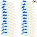 2x4 LED Flat Panel Light – LED Flat Ceiling Light & LED Panel Ceiling Fixture for Drop Ceilings, Dimmable Flicker-Free 2x4 Ceiling Light with Color & Wattage Selectable (Pack of 24)