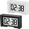 YOUNGFLY 2PCS Small Digital Clock, Vehicle Adhesive Clock by YOUNGFLY