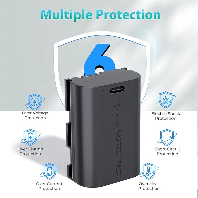 LP LP-E6N LP-E6 Replacement Battery - Image 6
