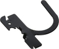Wall Control 10-UH-003 B Slotted Pegboard U-Hook for Wall Control Pegboard Only, 3", Black