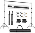 EMART 10x9.2FT Backdrop Stand, Photo Video Studio Adjustable&Lockable Heavy by EMART