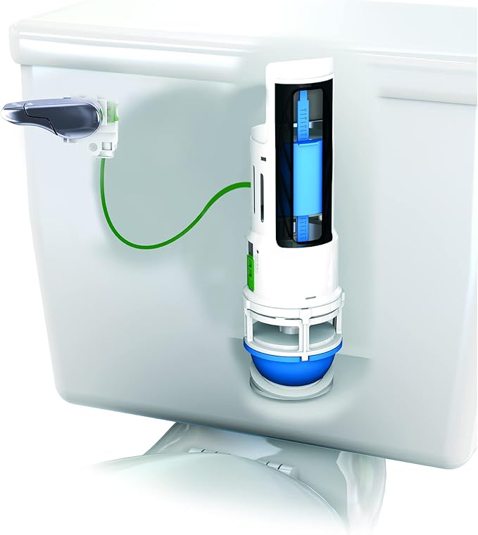 Danco HYR271T Hydroright Dual Flush Valve and Lever Handle, No Size, White (Pack of 5)