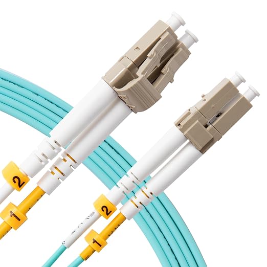 OM4 LC to LC Fiber Patch Cable 5m, Length Options:0.2m-200m, 40G/100Gb 50/125μm - Image 2