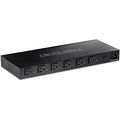 TRENDnet 6-Outlet Managed PDU, Rackmount Power Distribution Unit, UL Certified by TRENDnet