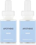 Pura Smart Home Plug-in Diffuser Refills by Apotheke, (Canvas, 2-Pack) - Pura Fragrance Refills - Long-Lasting Aromatherapy Air Freshener Fragrance Products with Perfume-Grade Essential Oils