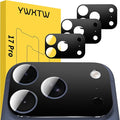 YWXTW [0 Bubbles for iPhone 17 Pro Camera Lens Protector, Full Coverage by YWXTW