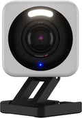 WYZE Cam v4, 2.5K HD WiFi Smart Home Security Camera, Indoor/Outdoor, Motion by Amazon+Renewed