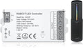 2.4GHz RF RGBCCT LED Strip Controller Remote Kit, Wireless Remote & Tuya Controller Dimmer with Group Control Adjust Brightness/Color Touch Slide for PWM 6Pin COB LED Strip Light DC5V DC12V DC24V