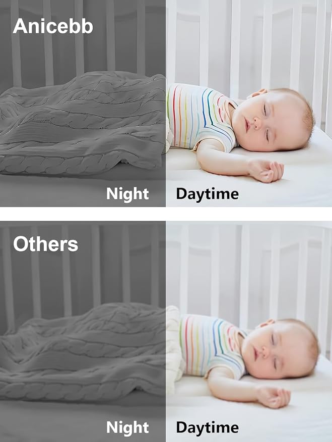 5" HD Video Baby Monitor with 2 Camera and Audio, No WiFi Hack-Proof Security - Image 6