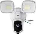 2K Wired Security Floodlight Camera, 3500LM Dual-Head Outdoor Security Camera by Meloght