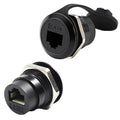PENGLIN 2Pack RJ45 Panel Mount Coupler, Ethernet LAN Pass Through Connector by PENGLIN