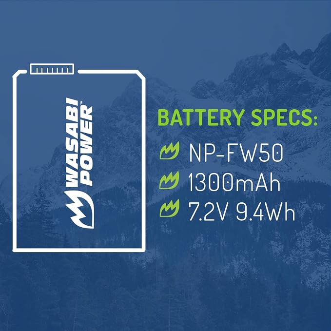 Wasabi Power NP-FW50 Camera Battery - Image 3