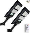 Lysed 10000LM Solar Lights Outdoor,6000K Dusk to Dawn Security Led Flood Light,Remote Control Solar Street Lights for Yard, Garden,Parking Lot
