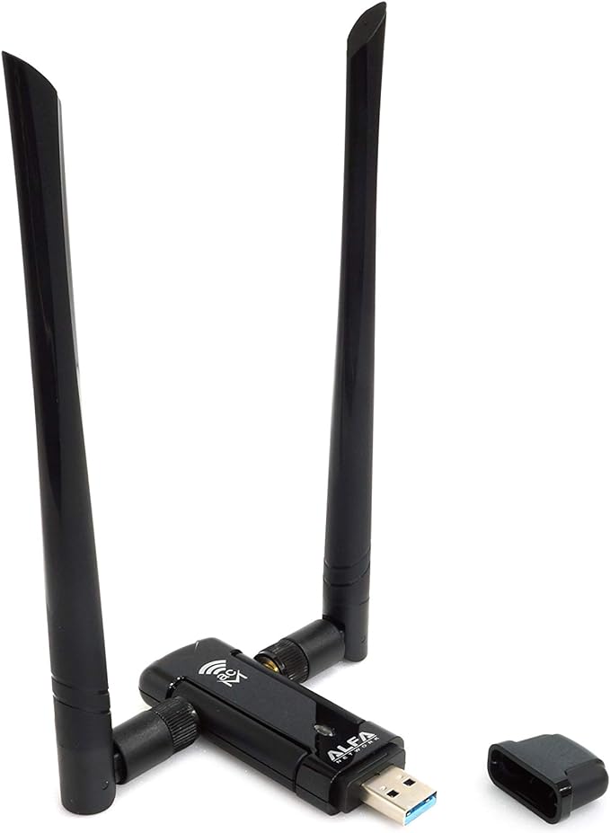 ALFA Network AWUS036ACM Long-Range Wide-Coverage Dual-Band AC1200 USB Wireless by ALFA+Network