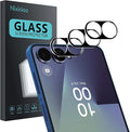 3 Pack Camera Lens Protector for Samsung Galaxy Z Flip 7, Tempered Glass by Unknown