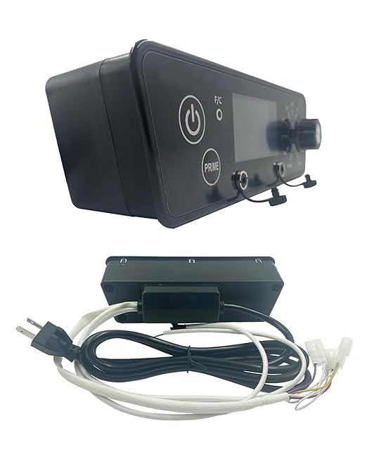 Meatender Digital Trapezoid Controller/Control Board Replacement for Pit Boss Vertical Pellet Smoker, Copperhead Series Series 3/4 / 5/7