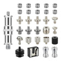 CAMVATE 30PCS Camera Screw Mount Set 1/4 to 1/4, 1/4 to 3/8, 1/4 to 5/8 by CAMVATE