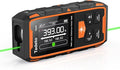 Tadeto Dual Laser Measuring Tool, 393FT/120M Bilateral Laser Measurement Tool Backlit LCD Display, Rechargeable Laser Measure with Ft/in/M Multiple Units Length/Area/Volume/Angle